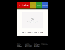 Tablet Screenshot of indice.es